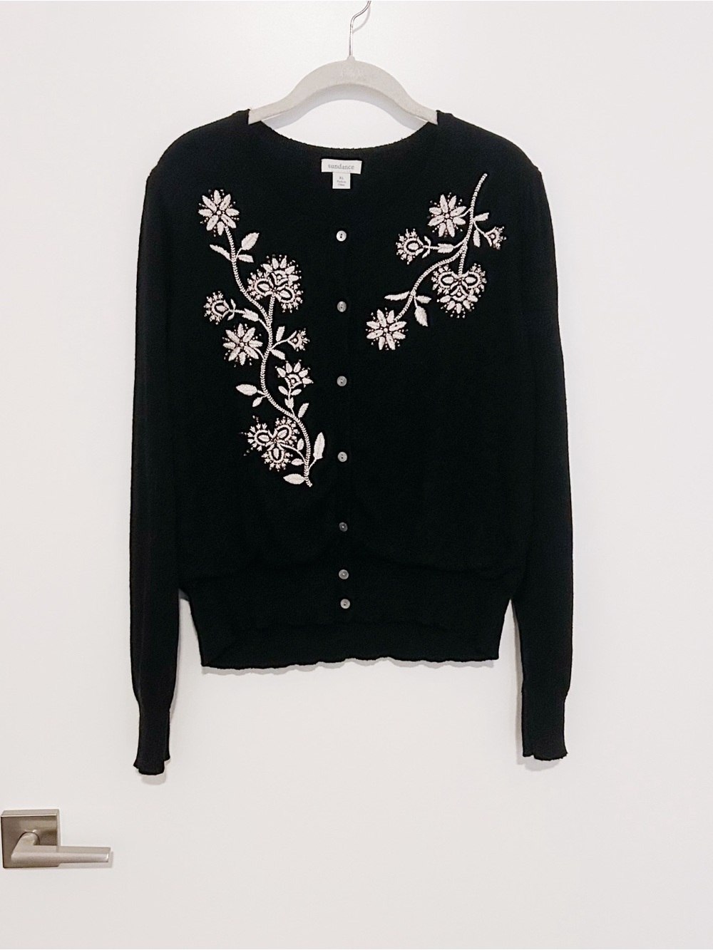 Sundance Embroidered Cardigan Sweater - Picture 4 of 8